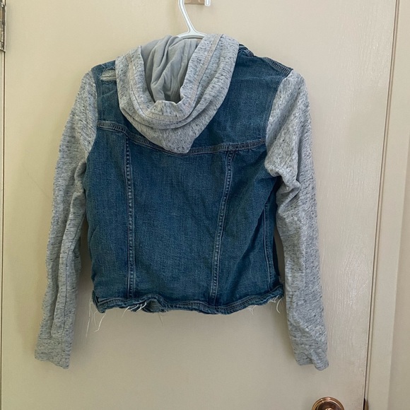Hollister Hoodie Denim Jacket - Picture 3 of 3